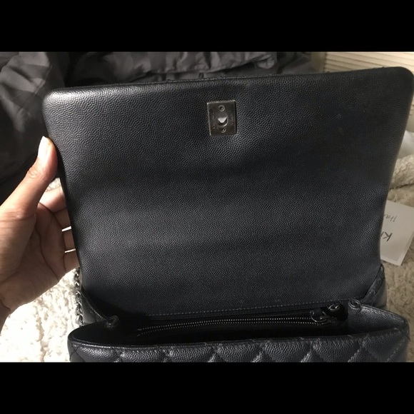 SOLD‼️ CHANEL SMALL COCO HANDLE RHW LIZARD HANDLE - Picture 7 of 16